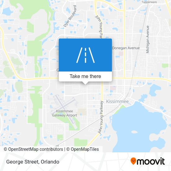 Mapa de George Street