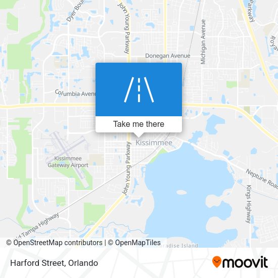 Mapa de Harford Street