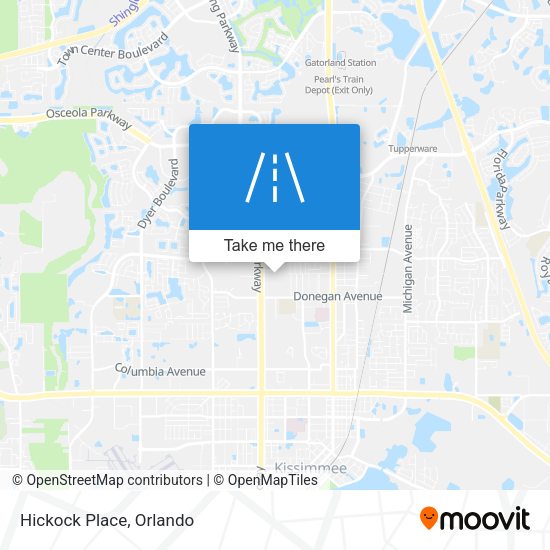 Mapa de Hickock Place
