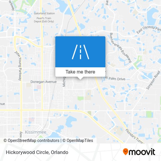 Mapa de Hickorywood Circle