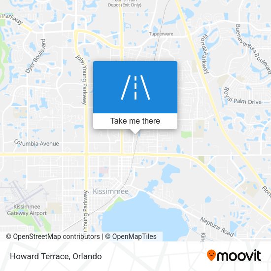Mapa de Howard Terrace