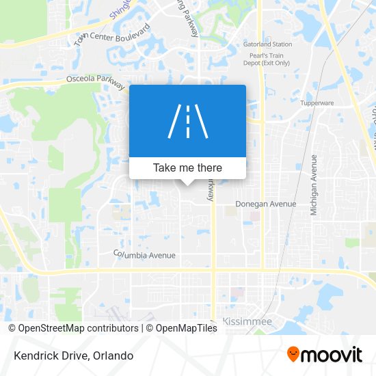 Mapa de Kendrick Drive