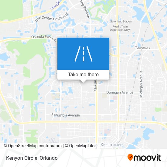 Mapa de Kenyon Circle