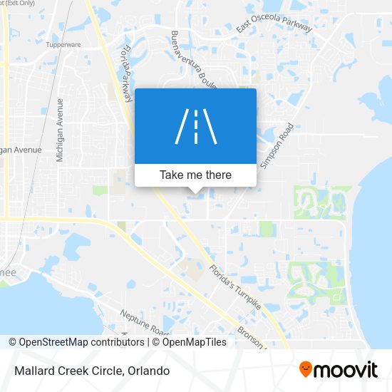 Mapa de Mallard Creek Circle