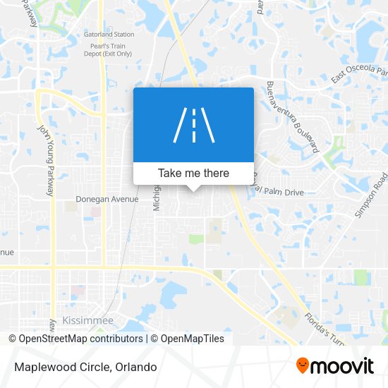 Mapa de Maplewood Circle