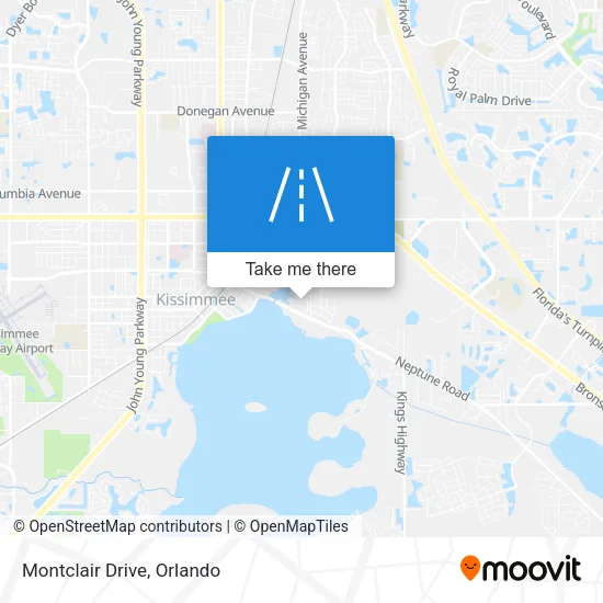 Montclair Drive map