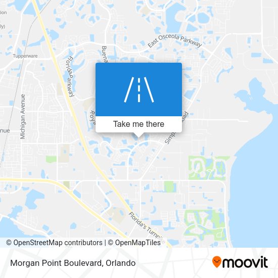 Morgan Point Boulevard map