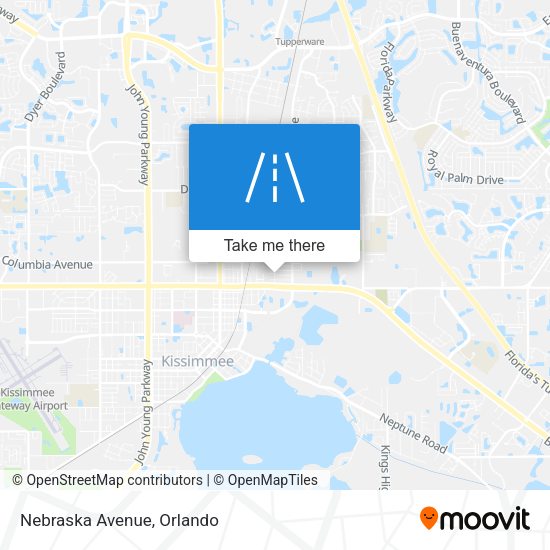 Mapa de Nebraska Avenue