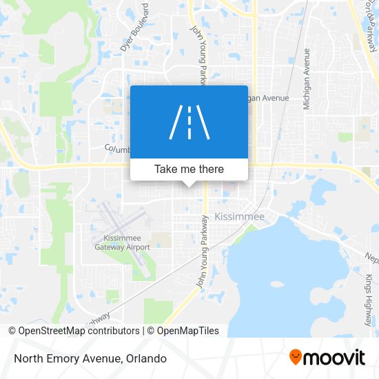 Mapa de North Emory Avenue