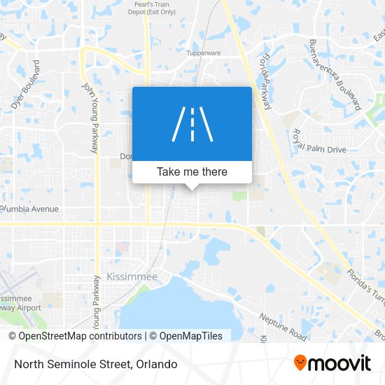 Mapa de North Seminole Street