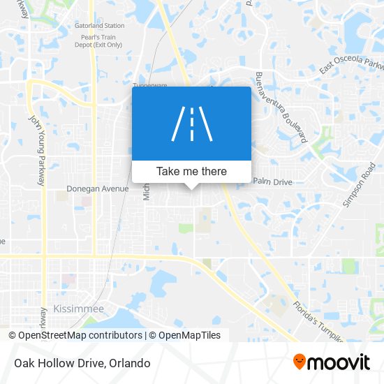 Mapa de Oak Hollow Drive