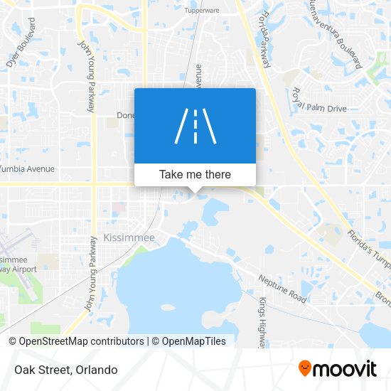 Mapa de Oak Street