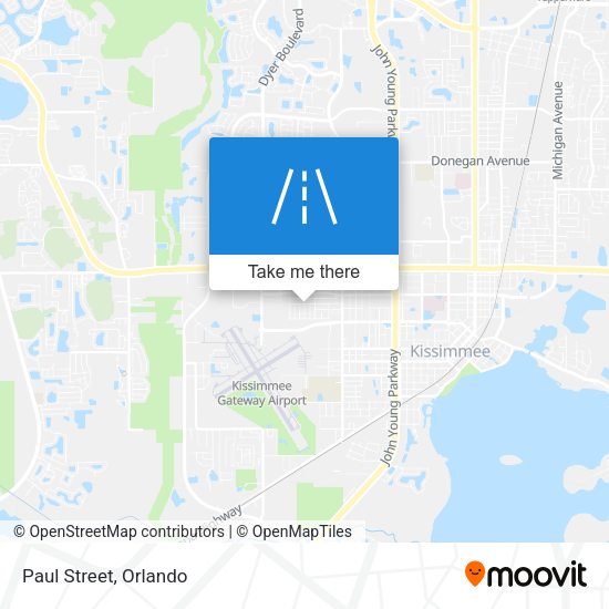 Mapa de Paul Street