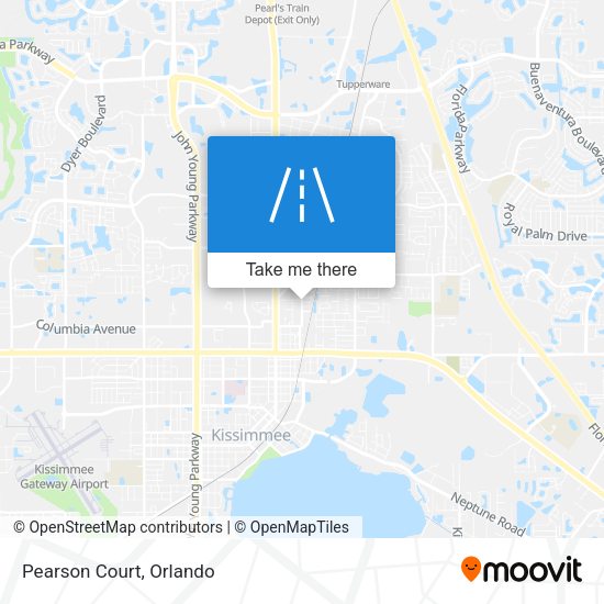 Mapa de Pearson Court