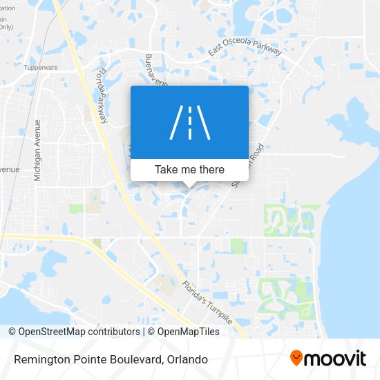Mapa de Remington Pointe Boulevard