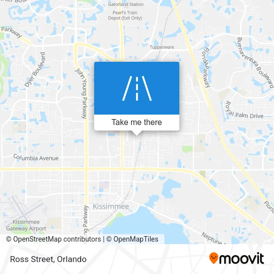 Ross Street map
