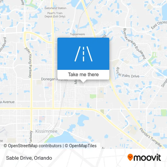 Sable Drive map