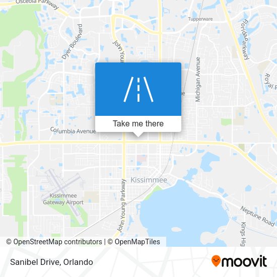 Mapa de Sanibel Drive