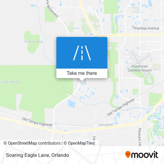 Mapa de Soaring Eagle Lane