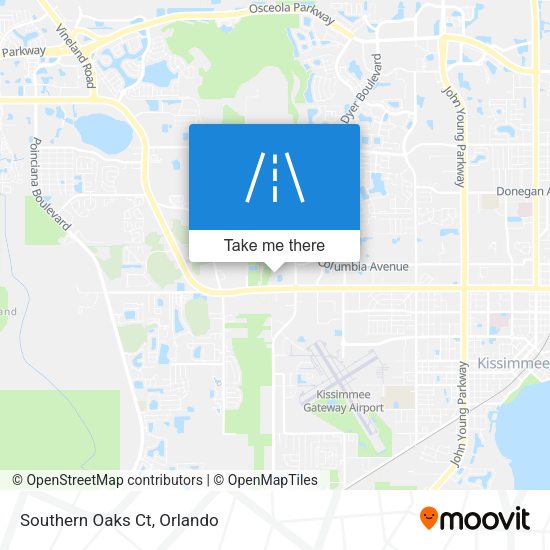 Mapa de Southern Oaks Ct