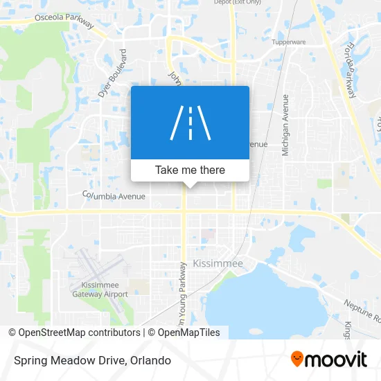 Spring Meadow Drive map