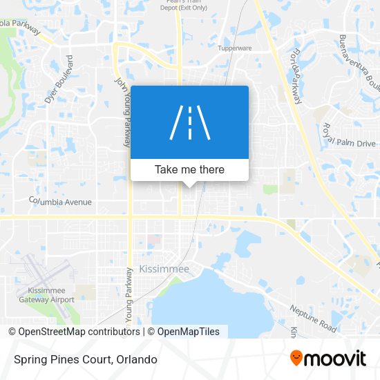 Mapa de Spring Pines Court