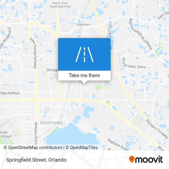 Springfield Street map