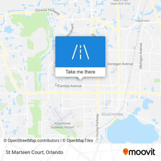 St Marteen Court map