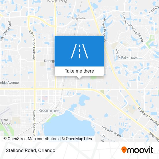 Mapa de Stallone Road