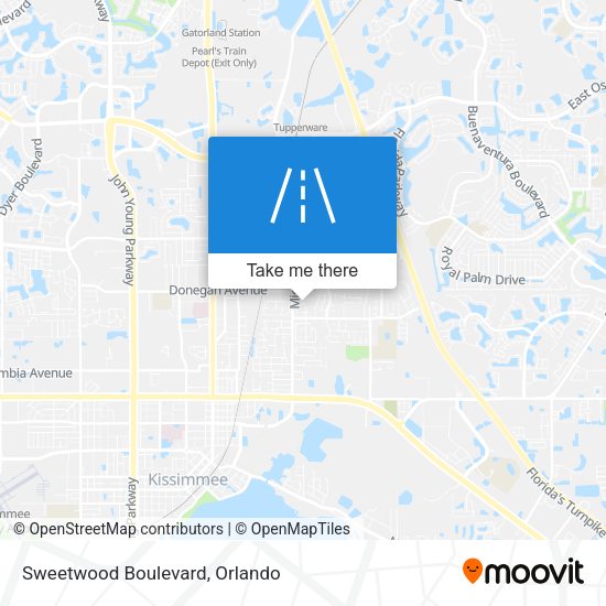 Mapa de Sweetwood Boulevard