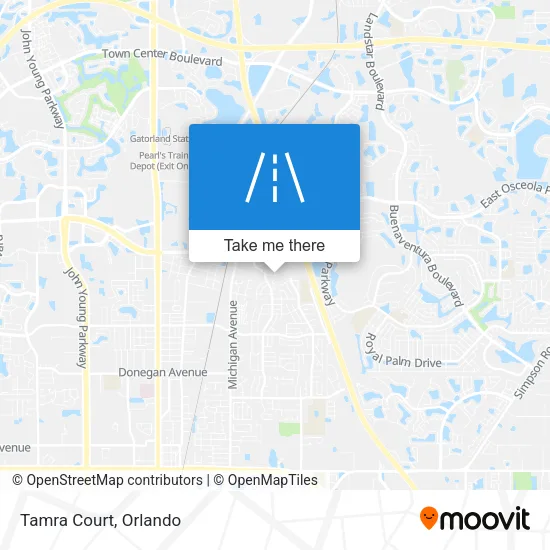 Tamra Court map