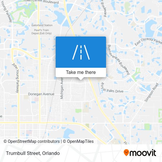 Mapa de Trumbull Street