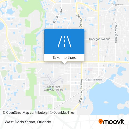 Mapa de West Doris Street