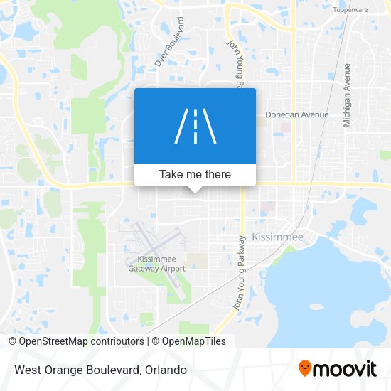 West Orange Boulevard map