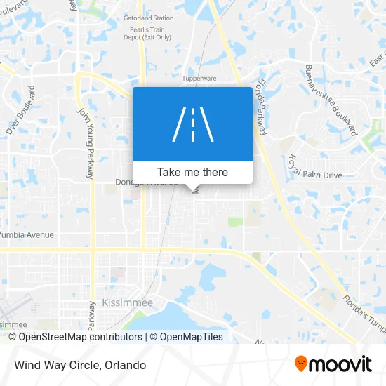 Mapa de Wind Way Circle