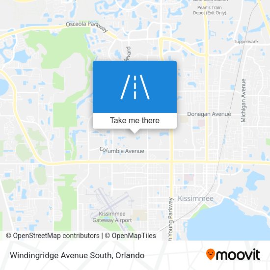 Windingridge Avenue South map