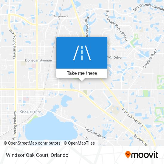 Mapa de Windsor Oak Court