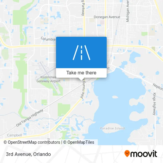 3rd Avenue map