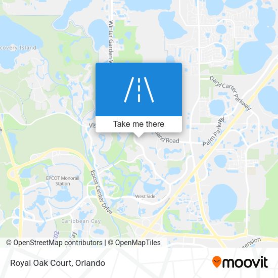 Mapa de Royal Oak Court