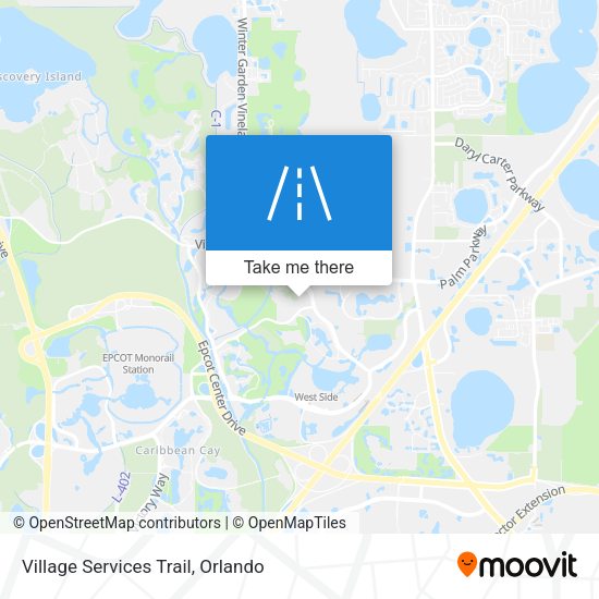 Village Services Trail map