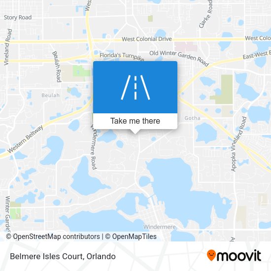 Belmere Isles Court map