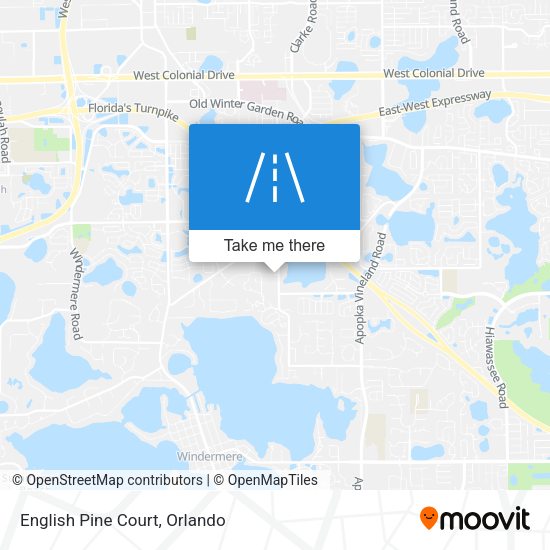 Mapa de English Pine Court