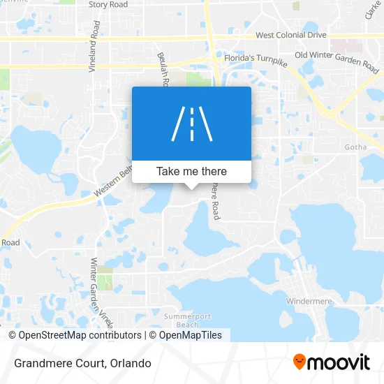 Grandmere Court map