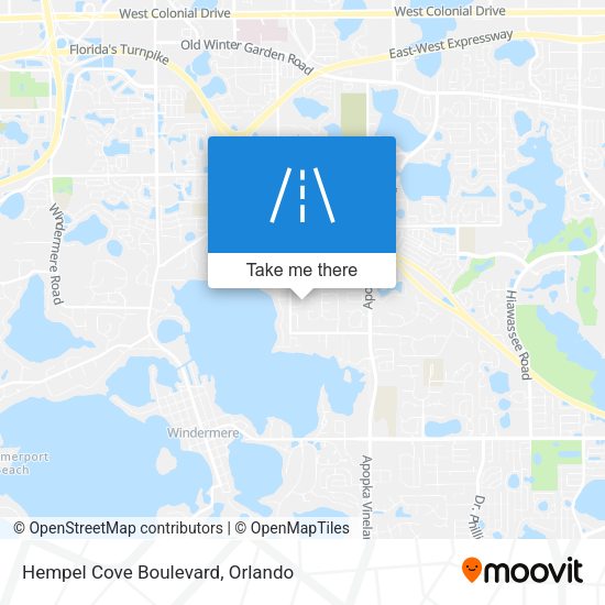 Mapa de Hempel Cove Boulevard