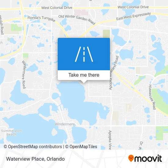 Waterview Place map