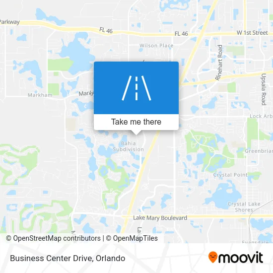Business Center Drive map