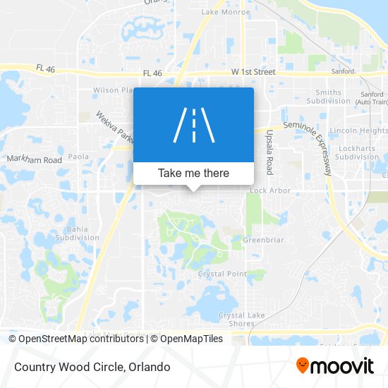 Mapa de Country Wood Circle