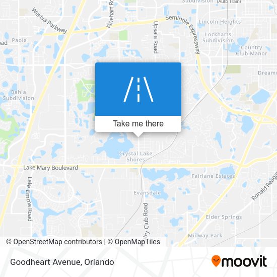 Mapa de Goodheart Avenue