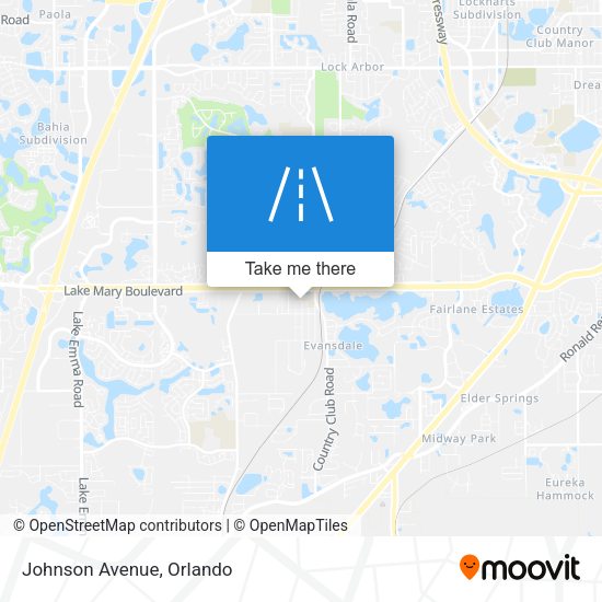 Mapa de Johnson Avenue