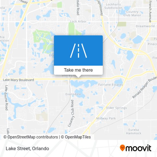 Mapa de Lake Street